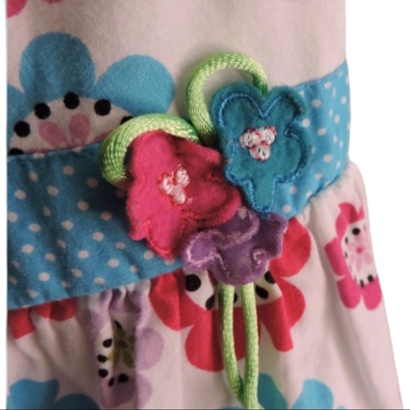 So La Vita Dress Summer Cotton 4T - Picture 4 of 6